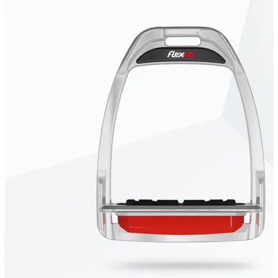 Aluminium Plat Grip Paardenstijgbeugels Paars Flex-On Hunter H