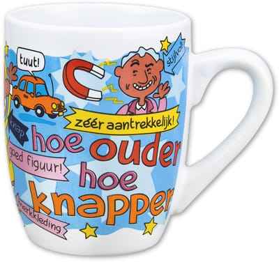 Cartoonmok - Mannen worden knapper