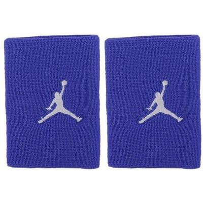 Nike Dri-FIT Polsband (Set van 2) (Blauw)