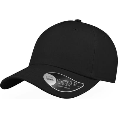 Atlantis Headwear Shot Cap AT528 - Black - One size