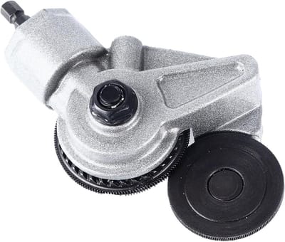 Plaatschaar Opzetstuk - Metaalschaar Adapter - Metaal Snijden - Ti-staal Constructie - 40 mm Diameter - Zilver