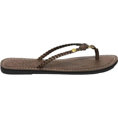 Superdry - Gevlochten Teenslippers Van Kunstleer - Dames - Slippers