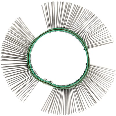 Fijne ijzerdraadborstel 11 mm