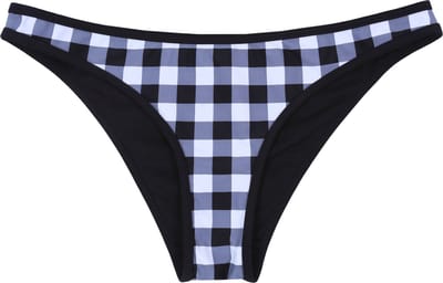 Bikinislip - ruitjes L