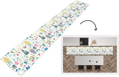 Keukenloper - Loper keuken - Patronen - Konijn - Lente - Tuin - 300x50 cm - Keukenloper vinyl