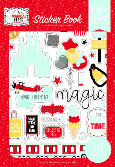 Echo Park - A Magical Place Sticker Book (AMP239029)