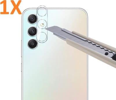 Camera Lens Glass Protector - beschermer Geschikt voor: Samsung Galaxy A34 - Transparant - 1x