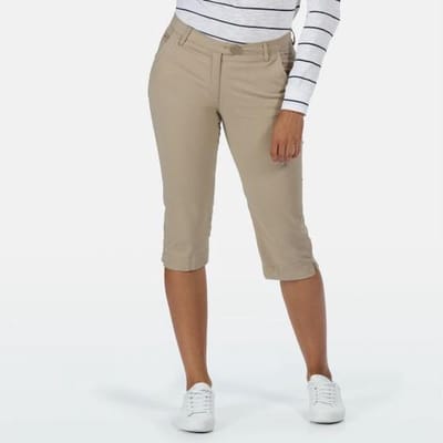 Regatta - Women's Maleena II Casual Capri Trousers - Outdoorbroek - Vrouwen - Maat 40 - Bruin
