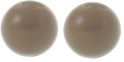 Behave - Oorstekers bolvormig - Taupe - Tijdloos minimalistische stijl