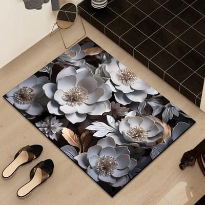 Entree Deur Diatomeeënaarde Bad Voetmat Kamer Absorberende Antislip Mat Vuilafstotende Deurmat Mooi Entree Deur Veranda Tapijt 40 * 60cm crystal velvet