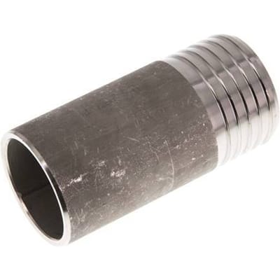 50 mm & 48.3 mm RVS 1.4571 Slangpilaar Lasverbinding 100mm