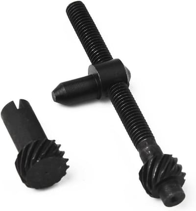 Kettingspanner Kettingzaag - Spanrol Onderdeel - Zaagonderhoud Uitvoeren - Precieze Pasvorm - Complete Set - Zwart
