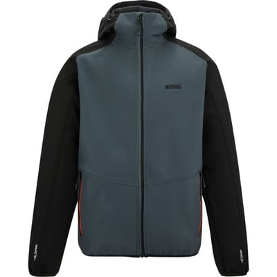 Regatta Heren Arec III Jas (Donkere storm/Zwart/Brick)