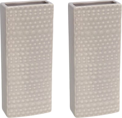 4x Radiator bak waterverdamper 17,7 cm - Rechthoekig Luna grijs- Waterverdampers voor de verwarming - Luchtvochtigheid verhogen