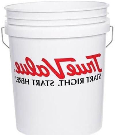 Plastic Emmer - Opslagbak - Verf Klussen - Inclusief Deksel - 5 Gallon - Wit