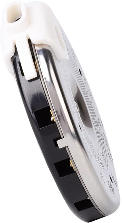 Dailygoods- Pitch Pipe - Chromatische Tuner - Muziekinstrument Stemaccessoire - Duurzaam Materiaal - Compact Formaat - Geschikt voor Meeste Instrumenten - Stemapparaat