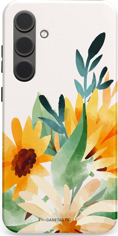 Casetastic Hoesje Geschikt voor Samsung S24 Plus - Stijlvolle Beschermende Duo-layer Case - Zomergloed