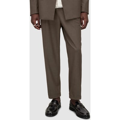 AllSaints Dante Trouser Light Brown Size: W28 | Tailored Pants Outlet | Heren | Bruin