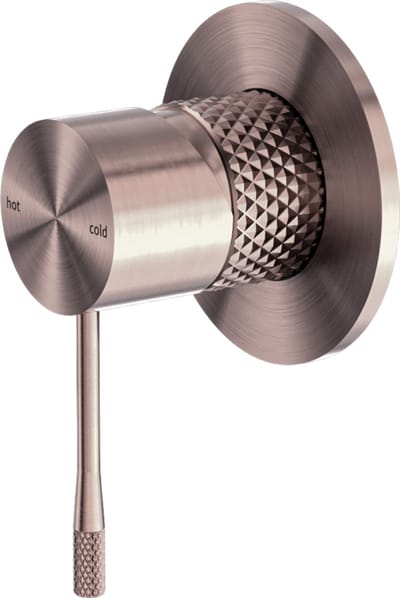 Owen & Finch Messing Mengkraan Geborsteld Satijn Brons PVD – Diamantkarteling