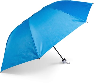 Paraplu Blauw – Regenparaplu Met 8 Baleinen – Diameter 96 Cm – Stevig Stalen Frame – Kunststof Handvat Met Polsband – Compact En Lichtgewicht – Voor Dagelijks Gebruik 1 Stuks [57016B]