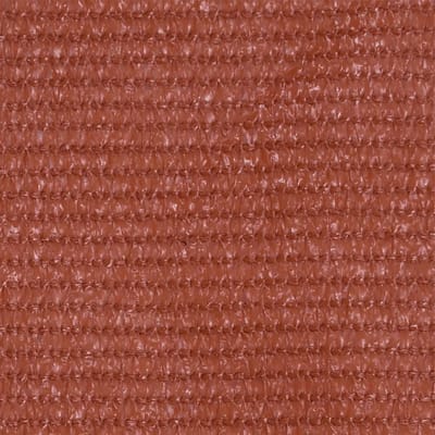 vidaXL - Balkonscherm - 90x400 - cm - HDPE - terracottakleurig