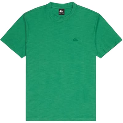 Quiksilver Slub Roundneck T-shirt Met Korte Mouwen Groen S Man