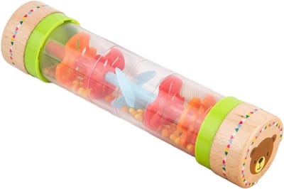 Regenstok Speelgoed - Muziek Instrument - Sensorische Stimulatie - Rustgevend Geluid - 5.2 x 5.2 cm - Niet gespecificeerd