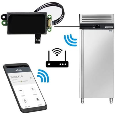GGM Gastro Wi-Fi Steuerung & Temperaturaufzeichnung für Kühlgeräte Zwart