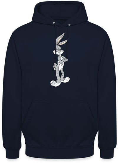 Looney Tunes Bugs Bunny Vintage Hoodie Unisex