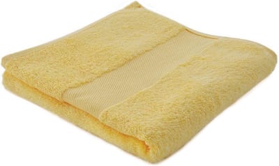 Arowell Badhanddoek Badlaken 100 x 50 cm - 500 Gram - Crème geel - 1 stuks