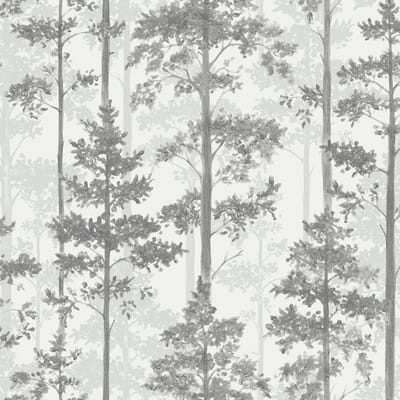 Boråstapeter Vliesbehang 38765 - Borosan Hem - Botanisch Wit - 53cm x 11.20m