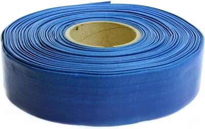 Flexibele slang - Brandblusslang Rubber - Water Verpompen - Hoge Bestendigheid - 100 meter 52 mm - Zwart