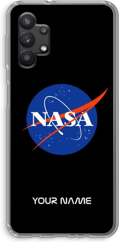 Gepersonaliseerd - Case Company® - Hoesje geschikt voor Samsung Galaxy A32 5G hoesje - NASA - Soft Cover Telefoonhoesje - Bescherming aan alle Kanten en Schermrand
