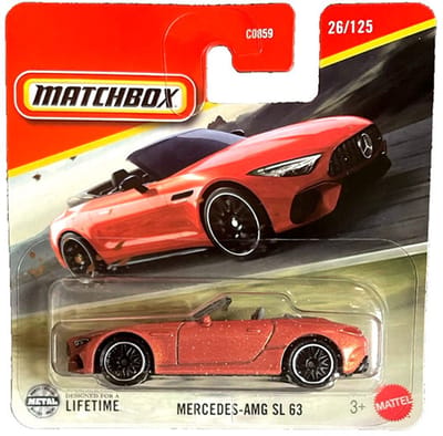 MERCEDES AMG SL 63 BRONS METALIC 26/125 MATCHBOX 1:64