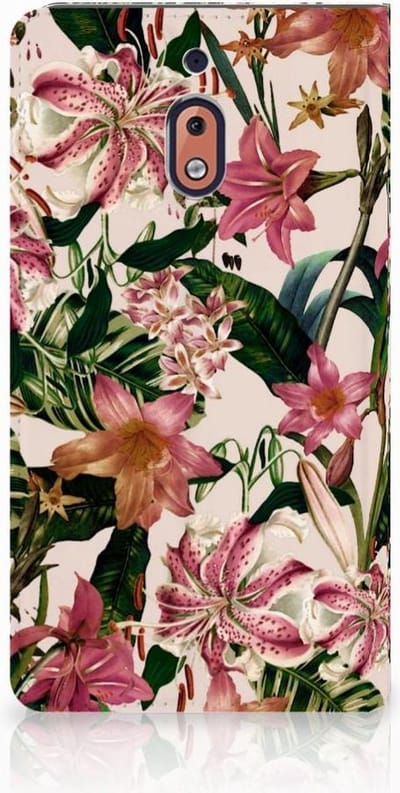 Nokia 2.1 2018 Smart Cover Flowers