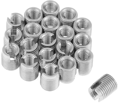 Dailygoods- Draadinzetstukken 20 Stuks - Roestvrij Staal