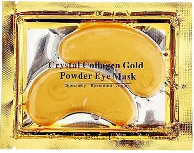 Collageen oogmasker 100 STUKS (50 paar) - gezichtsmaskers verzorging - anti wallen en donkere kringen – eye oog patches pads - Gezichtsverzorging tegen wallen - Eye pads tegen donkere kringen - Hydrogel goud - eyepads