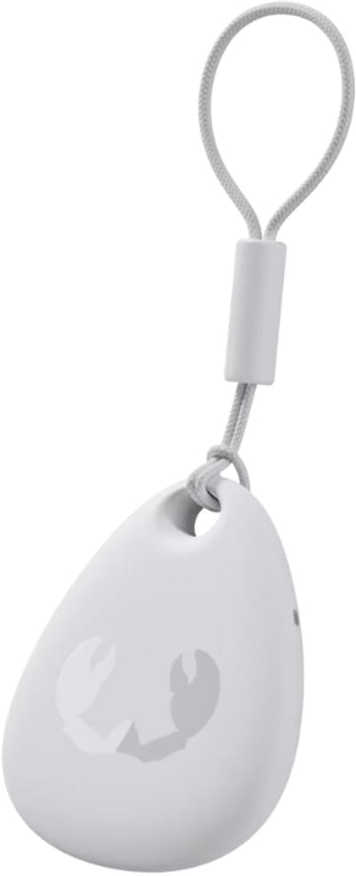 Fresh n Rebel Smart Finder | Airtag Tracker - Objectvinder - Sleutelhanger - Diverse kleuren | Android | Wit
