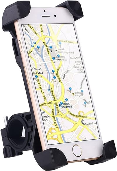 Telefoonhouder Fiets - 360 Graden Rotatie - Gsm Houder Fiets - Accessoires - Fiets Telefoonhouder - Fietshouder - Ook voor scooter & motor
