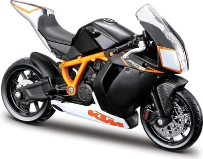 Bburago KTM 1190 - Modelauto - Schaal 1:18 - Zwart