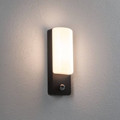 LED-wandarmatuur voor buiten Bonnie Schemergestuurde bewegingsmelder (IR) insectvriendelijk IP44 93x263 mm 2200 - 3000K 8,5W 560lm 230V Antraciet Aluminium