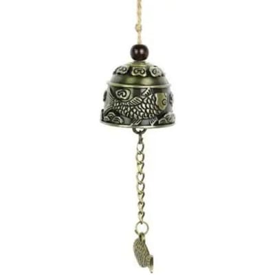 Vintage Carve Windgong Bel Koper Tuin Decoratie Windbel Buiten Hangend Huis Tempel Ornament Chinese Stijl