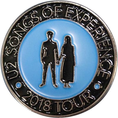 U2 - Songs Of Experience Pin - Zwart/Blauw