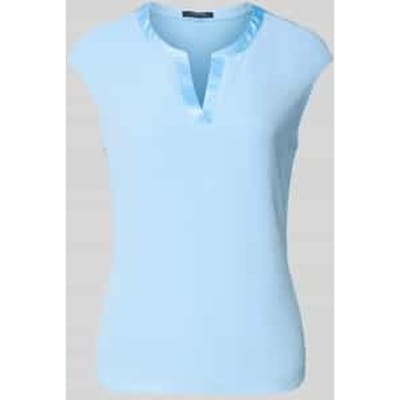 Comma T-shirts Light Blue Maat: 38 | Tops Outlet | Dames | Blauw
