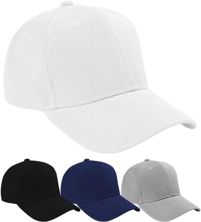 Dames Baseball Cap, Klassieke Polo Stijl, Verstelbare Sportieve Zomerpet met Ademend Zonnevisier voor Buitenactiviteiten