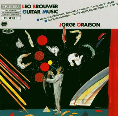Jorge Oraison - Brouwer: Guitar Music (CD)