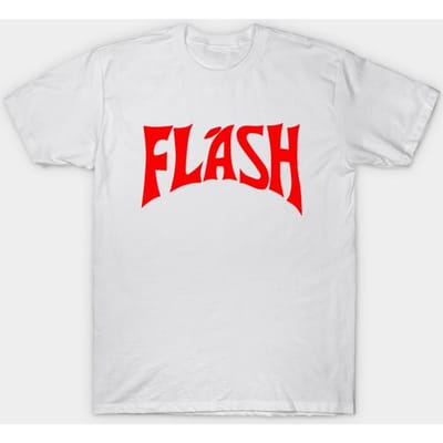 T-shirt Femme Flash Imprimé Harajuku Kawaii T-shirt Été Manches Courtes T-shirt Femme Haut Tee 4XL blanc