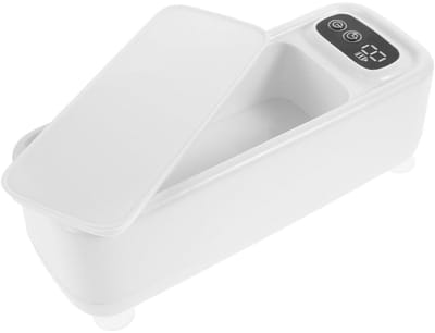 Draagbare Reiniger - Ultrasoon Apparaat - Sieraden Schoonmaken - Hoogfrequente Technologie - 20.5 cm - Wit