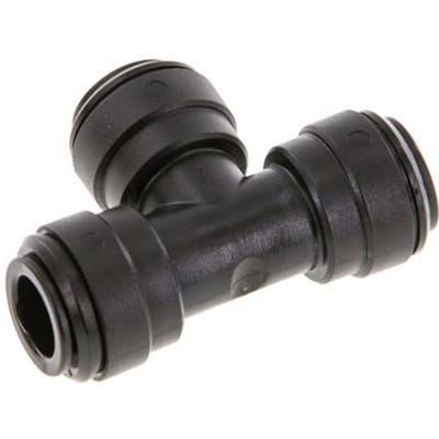 10mm T-koppeling POM Insteekfitting FDA NBR [2 Stuks]