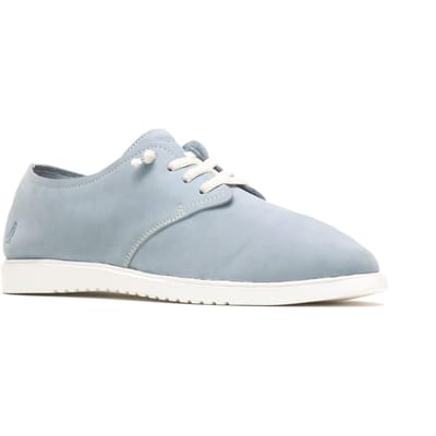 Hush Puppies Dames/dames leren schoenen voor dagelijks gebruik (Lichtblauw)